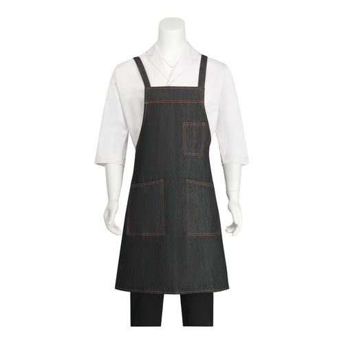 Denim Cross Back Apron