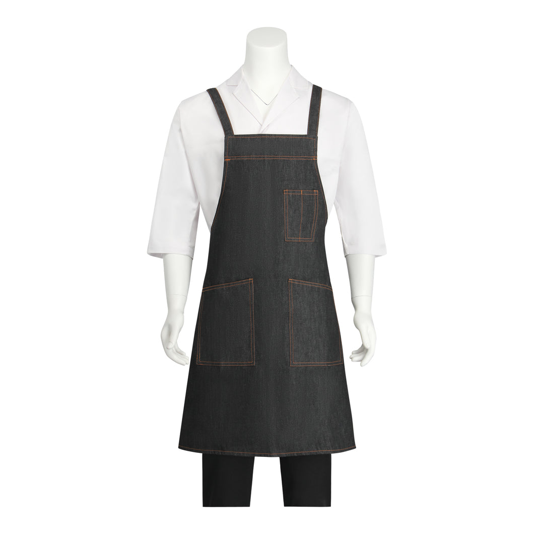 Denim Cross Back Apron