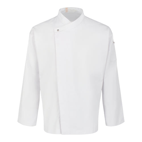 CU002 Chef Jacket Long Sleeve, White