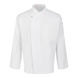 CU002 Chef Jacket Long Sleeve, White