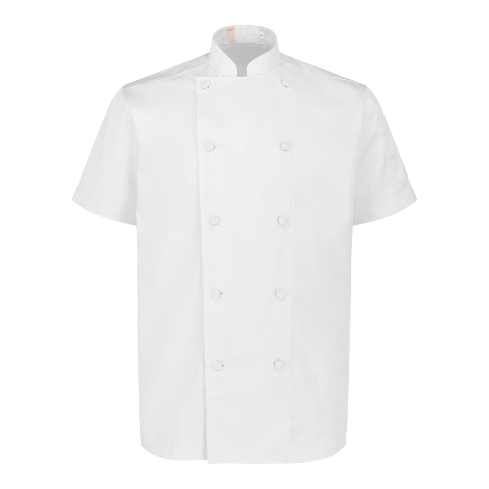 White short clearance sleeve chef coat