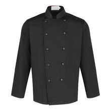 Load image into Gallery viewer, Chef Jacket Classic Long Sleeve, Black