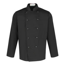 Load image into Gallery viewer, Chef Jacket Classic Long Sleeve, Black