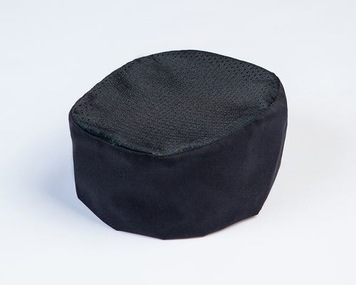 Flat Cap with Net at the Top