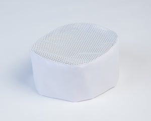 Flat Cap with Net at the Top