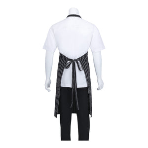 Bib Apron, Heather. Chalk Stripe.
