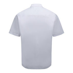 CU002 Chef Jacket Short Sleeve, White