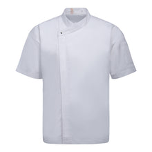 Load image into Gallery viewer, CU002 Chef Jacket Short Sleeve, White