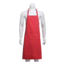 Load image into Gallery viewer, Bib Apron, Heather. Chalk Stripe.