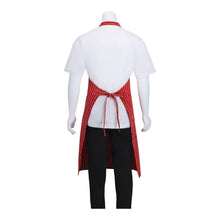 Load image into Gallery viewer, Bib Apron, Heather. Chalk Stripe.
