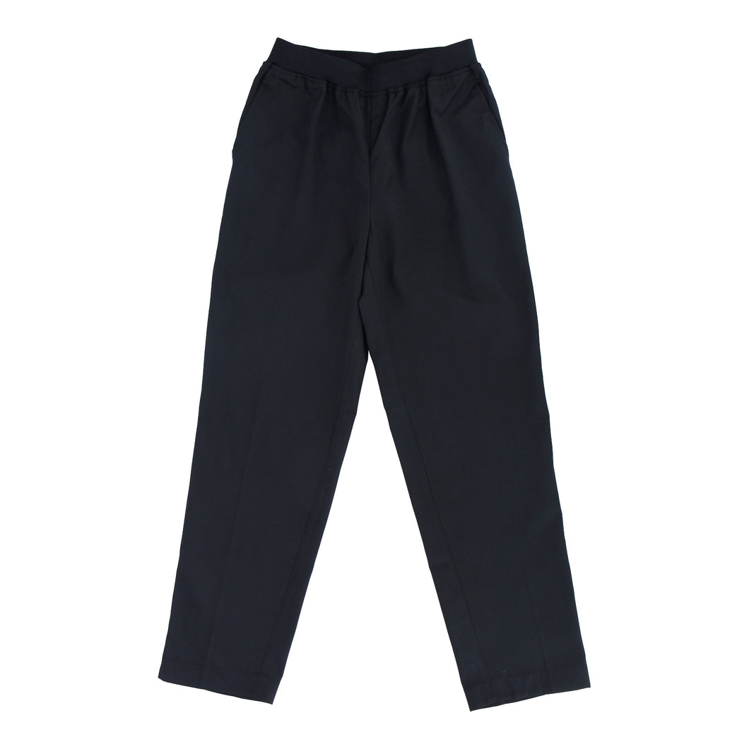 Chef Pants with Elastic Waist Band Black