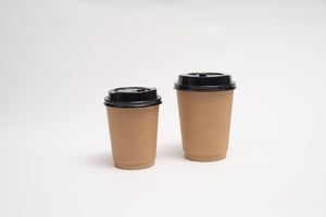 Kraft Paper Cup with Lid