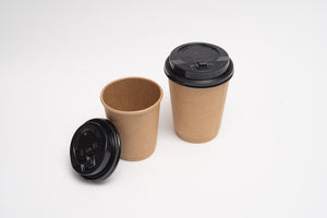 Kraft Paper Cup with Lid