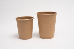 Kraft Paper Cup with Lid