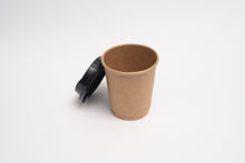 Load image into Gallery viewer, Kraft Paper Cup with Lid