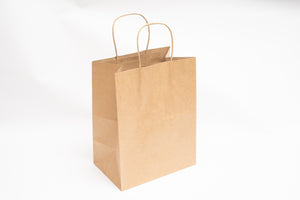 Paper Bag with Twist Handle (Kraft)