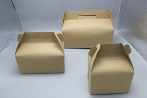 Kraft Paper Cake Box