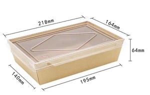 Kraft Paper Takeout Food Container