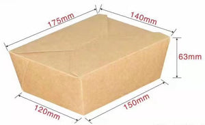 Kraft Paper Takeaway Box
