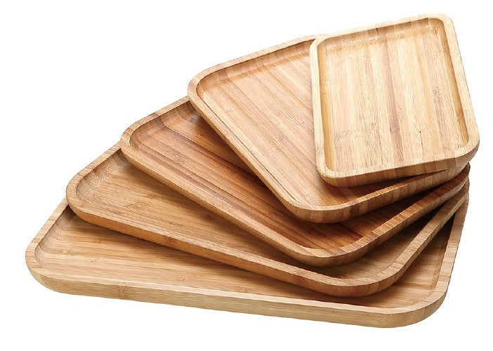RRTT Bamboo Rectangular Tray