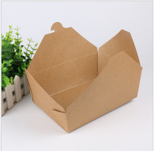 Load image into Gallery viewer, Kraft Paper Takeout Box
