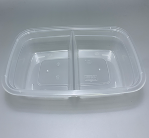 Two Compartment Takeaway Box