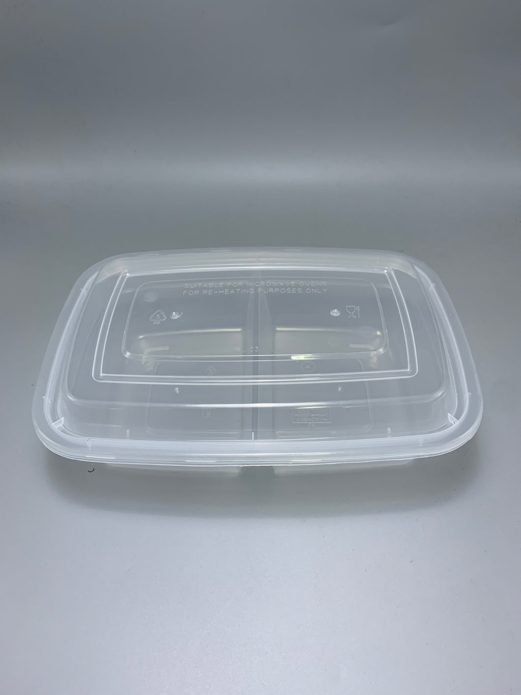 Two Compartment Takeaway Box