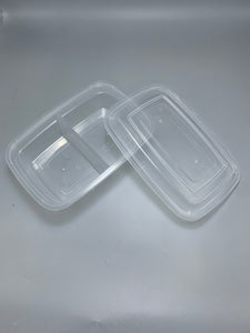 Two Compartment Takeaway Box
